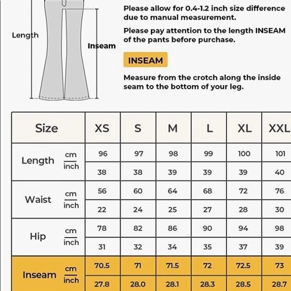 🌟along FIT Bootcut Flare Yoga Pants with Pockets - Picture 7 of 7